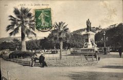 CPA Nice Le Jardin Messena 