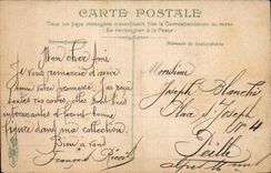 CPA Nice La statue de Garibaldi 