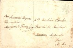 CPA Pâques Poussin Fleurs