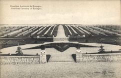 CPA Cametiere Americain de Romagne 