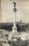 CPA Bordeaux Monument des Girondins 