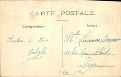 CPA Reims dans les Ruines apres la retaite des Allemands La Cathedrale 