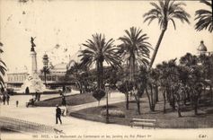 CPA Nice Le Monument au Centenaire et les Jarins du Roi Albert 1er