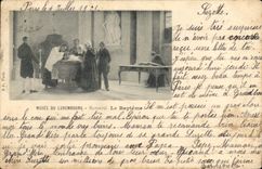 CPA Musee de Luxembourg Renard Le Bapteme 