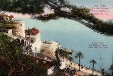 CPA Nice Escalier Lesage et Tour Bellande 