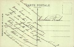 CPA Nice Avenue de la Victoire Eglise Notre Dame Tramway