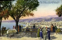 CPA Nice Vue generale prise de la Plate forme du Chateau 