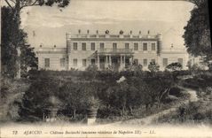 CPA Ajaccio Chateu Baciocchi ancienne residense de Napoleon III 