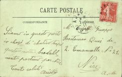CPA Ajaccio Chateu Baciocchi ancienne residense de Napoleon III