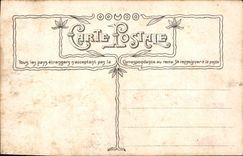 CPA Fantaisie Femme Ange