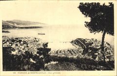 CPA Monaco et Monte Carlo Vue generale 