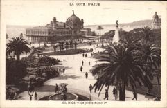 CPA La Cote d'Azur Nice Le Jardin Albert I 