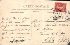 CPA Nice Escalier Lesage 