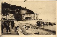 CPA Cote d'Azur Ertistique Nice Quai des Etats Unis 