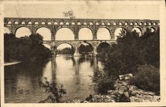 CPA La Douche France Nimes Gard Le Pont du Gard 