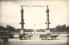 CPA Bordeaux Place des Quinconces 