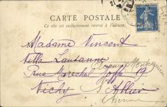 CPA Vienne Le Pont suspendu 