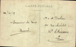 CPA Nice Monument Massena 