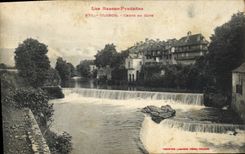 CPA Les Basses Pyrenees Oloron Chute du Gave 