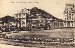 CPA Cabourg Jardin et Casino 