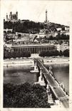 CPA Lyon Pont du Palais de Justice sur la Saone et Colline de Fourviere 