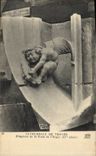 CPA Cathedrale de Troyes Fragment de la Frise de l'Orgue 