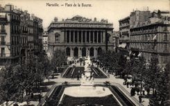 CPA Marseille Place de la Bourse 