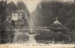 CPA Vichy Bassin des Cygnes Parc Ouest 
