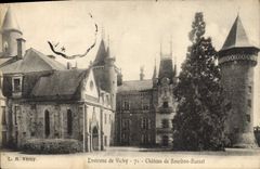 CPA Environs de Vichy Chateau de Bourbon Busset 