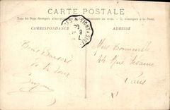 CPA Environs de Vichy Chateau de Bourbon Busset 