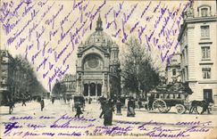 CPA Paris Eglise St Augustin 