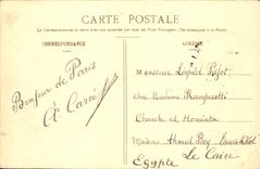 CPA Paris Monument Gambetta et Nouveau Louvre 