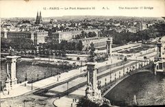 CPA Paris Le Pont Alexandre III 