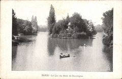 CPA Paris Le Lac du Bois de Boulogne 