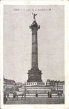 CPA Paris la Place de la Bastille 