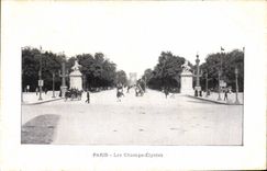 CPA Paris Les Champs Elysees 
