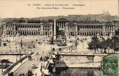 CPA Paris Place de la Concorde Panorama 