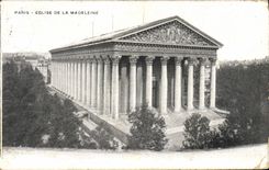 CPA Paris Eglise de la Madeleine 
