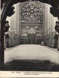 CPA Paris La Sainte Chapelle Chapelle Haute Interieur et Rosace 