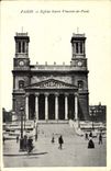 CPA Paris Eglise Saint Vincent de Paul 
