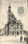 CPA Paris Eglise Saint Etienne du Mont renferme le tombeau de Sainte Genevieve 