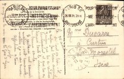 CPA Les Petits Tableaux de Paris La Place de la Concorde