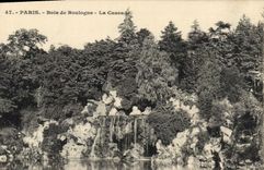 CPA Paris Bois de Boulogne La Cascade 