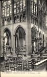 CPA L'Abbaye de Saint Denis Le Transept 