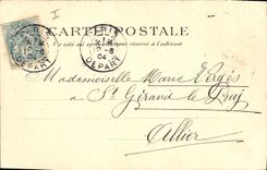 CPA Paris La Passerelle du Parc Montchau 