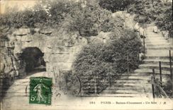 CPA Paris Buttes Chaumont Un Site 