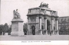 CPA Paris Arc de Triomphe du Carrousel 