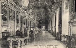 CPA Paris Musee du Louvre La Galerie d'Apollon 