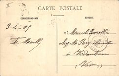 CPA Paris Lac du Bois de Boulogne Vue sur l'Ile 