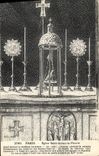 CPA Paris Eglise Saint Julien le Pauvre Autel auivant la tradition byzantiue 